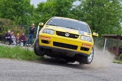 Impromat Rallysprint Kopná - M.Daňhelová / V.Daňhel (foto: V.Maschl)