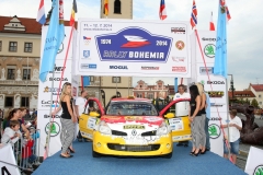 Rally Bohemia 2014 - Daňhelová / Daňhel (foto:M.Žák)