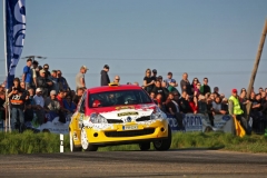 Martina Daňhelová a Karolína Jugasová při 50. Rallye Šumava Klatovy 2015