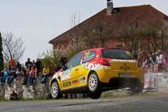 Martina Daňhelová a Karolína Jugasová při 50. Rallye Šumava Klatovy 2015