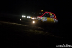 Martina Daňhelová a Karolína Jugasová při 50. Rallye Šumava Klatovy 2015