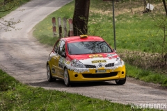 Martina Daňhelová a Karolína Jugasová při 50. Rallye Šumava Klatovy 2015