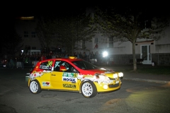 Martina Daňhelová a Karolína Jugasová při 50. Rallye Šumava Klatovy 2015