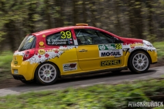 Martina Daňhelová a Karolína Jugasová při 50. Rallye Šumava Klatovy 2015