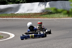 Jan Pícha jun. při Mistrovství ČR v kartingu v Písku