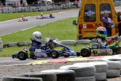 Jan Pícha jun. při Mistrovství ČR v kartingu v Písku