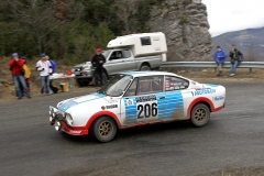 Škoda 130 RS na trati 19. Rallye Monte-Carlo Historique 2016