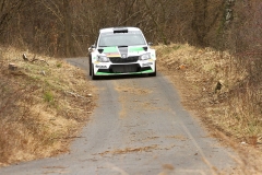 Testování Škody Fabia R5 německého mladíka Fabiana Kreima