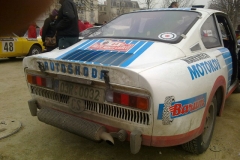 Škoda 130 RS po absolvování pondělní etapy