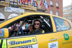 J.Trojan / E.Trojanová - Barum Czech Rally Zlín (foto: D.Benych)